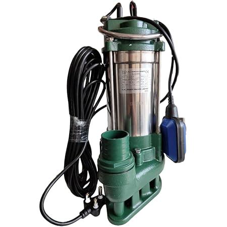 CRI Sewage Pump 1H.P (SL Series) Single Phase Water Pump : Amazon.in ...