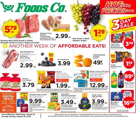Foods Co Weekly Ad (1/21/26 – 1/27/26) Preview