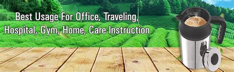 Dynore Stainless Steel Thermos for Tea/Coffee Serving Flask/Kettle ...