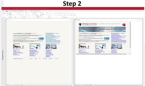 MS Access Edge Browser Control VBA 的图像结果