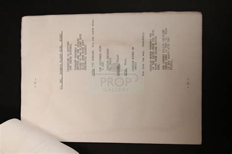 The Prop Gallery | Production used script - Rescue