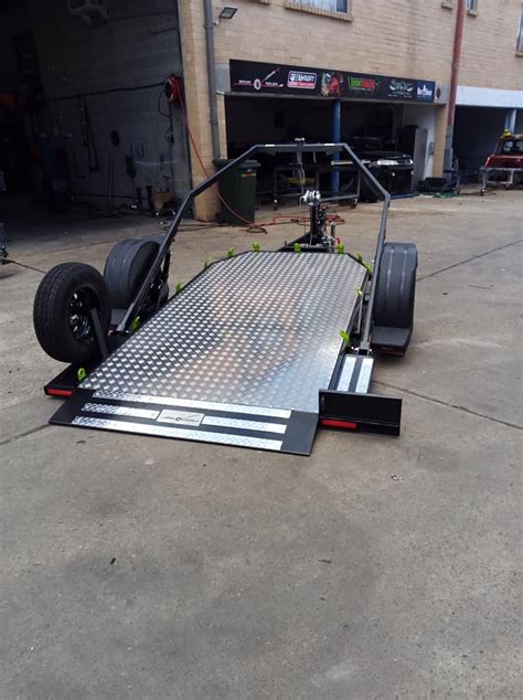 Image result for Ground Level Loading Motorcycle Trailer