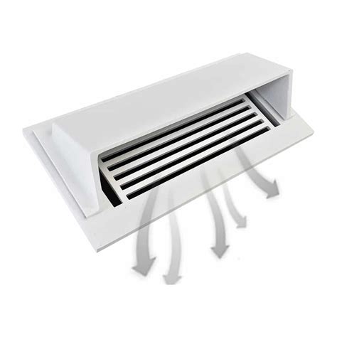 Floor Vent Air Deflector / Diverter 8″x14″ – Modern Design Heavy Duty ...