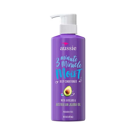 Aussie - 3 Minute Miracle Moist Deep Conditioner - 475ml - MYQT.com.au