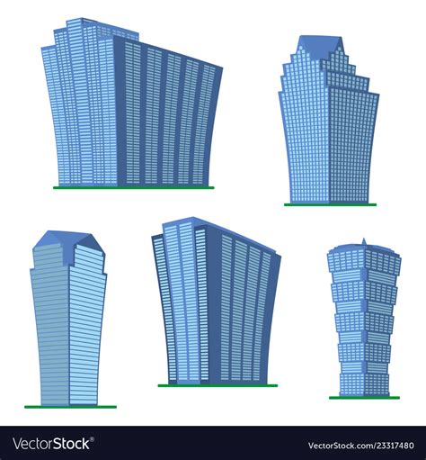 Modern High-Rise Building Vector 的图像结果