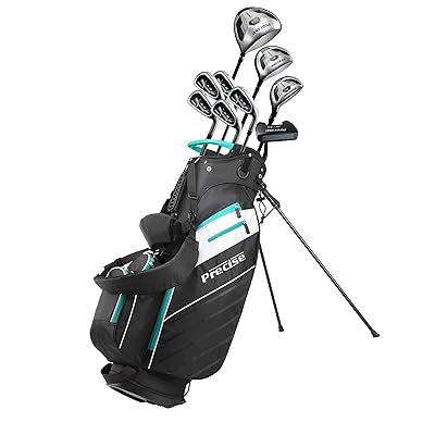 Buy Precise AMG Mens Complete Golf Clubs Package Set Includes Titanium ...