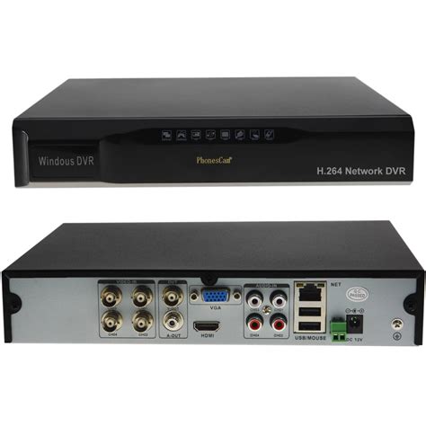4CH Digital Video Recorder H.264 HD DVR CCTV Security System BNC/HDMI+ ...