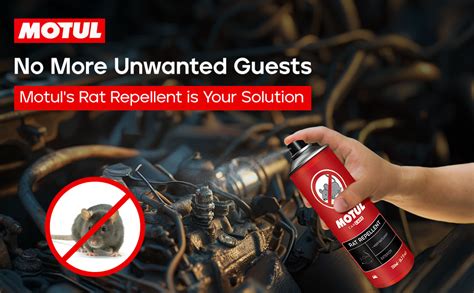 MOTUL Rat Repellent Spray for Cars Highly Effective with and Lasts 1 ...