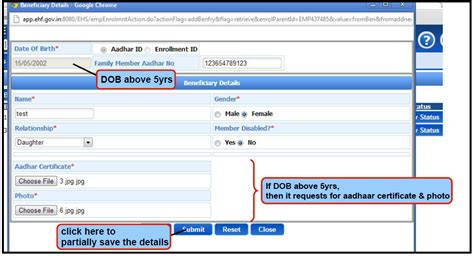 AP/TS Health Cards EHS - How to Add/Remove/Edit Benificiary details ...