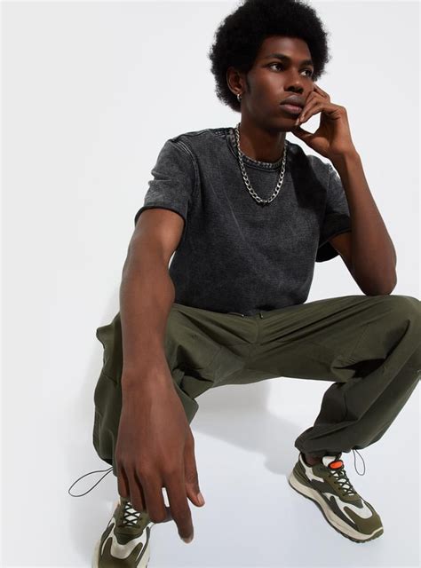 Buy URB_N Men Acid Washed T-shirt Online at just Rs. 799.0 ...