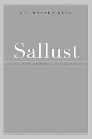 Sallust (Sather Classical Lectures Book 33) eBook : Syme, Ronald ...