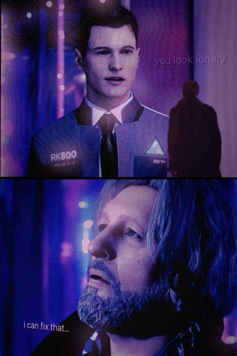 blade runner, detroit become human, connor and hank anderson, cyberpunk ...
