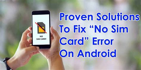 Image result for No Sim Card Message On Android Phone
