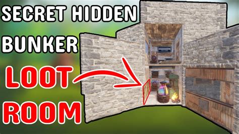 Image result for Rust Small Hidden Bunker Base