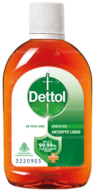 Dettol Anti Septic Liquid 60 Ml - Uses, Side Effects, Dosage, Price ...