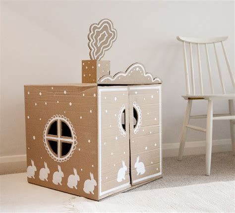 用纸箱做儿童房子图解,用大纸箱子做儿童房子,简易手工小房子(第11页)_大山谷图库