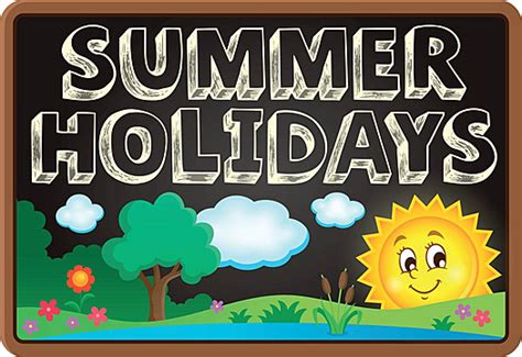 School Holidays Clip Art