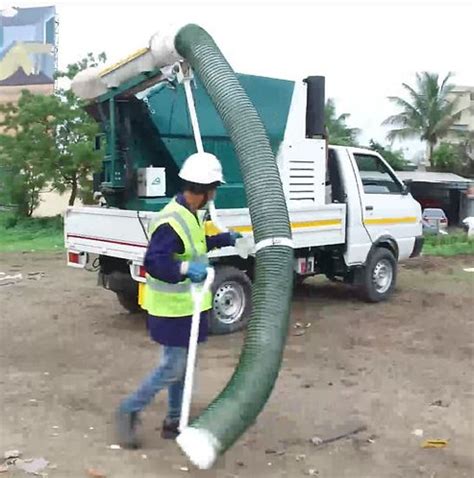 Jatayu Super G90 wet and dry garbage suction machine / Litter picker ...
