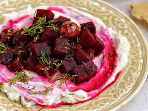 Get Fresh With Food: Greek Tzatziki With Beetroot From Natasha Celmi ...
