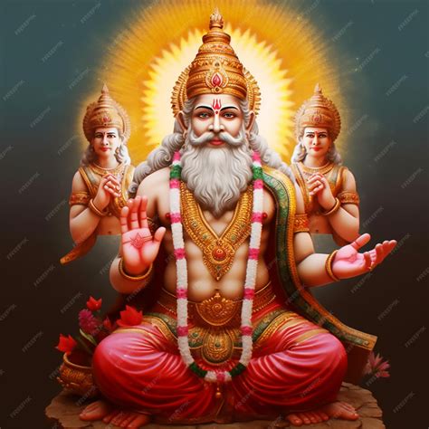 Premium Photo | Hindu God Brahma