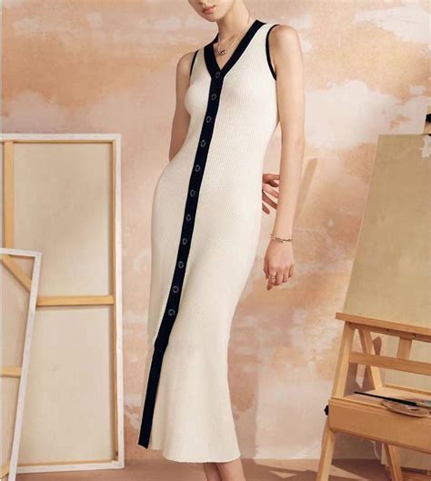 Buy Emy Luxe Soft Knit Dress in White Online in India on Miss Mosa