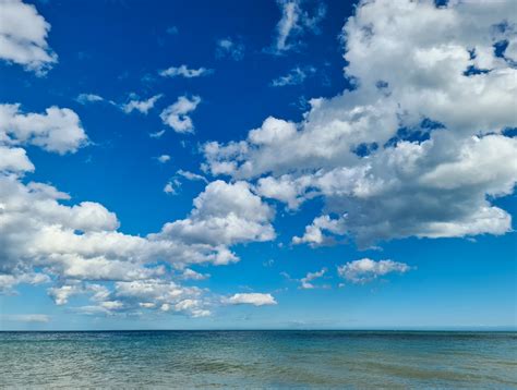 Sea And Sky Background Free Stock Photo - Public Domain Pictures