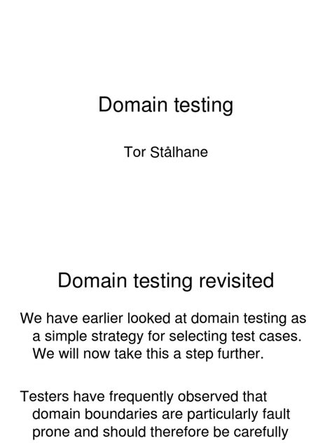 Image result for Domain Testing Applications