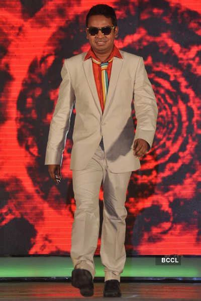 Mushtaq Sheikh walks the ramp to support the girl child, held at Birla ...