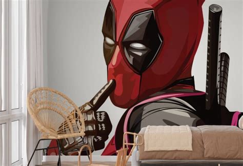 Buy Deadpool Wallpaper for Wall – Starting @ ₹99/sq ft