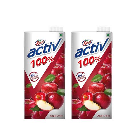 Real Activ, Apple, 1L (Pack of 2): Amazon.in: Grocery & Gourmet Foods