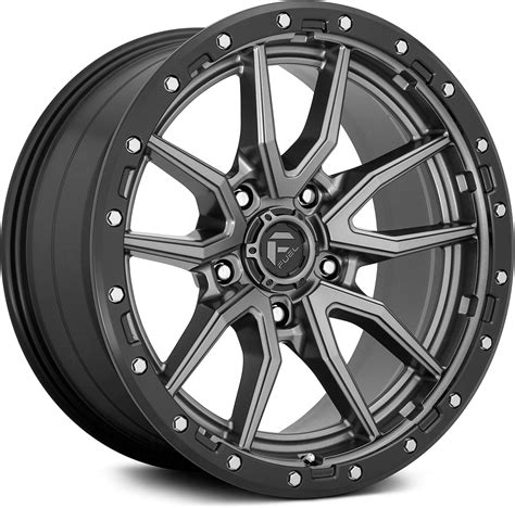 Buy Fuel D680 Rebel 18x9 5x5.5 +20mm Gunmetal Wheel Rim 18 Inch Online ...