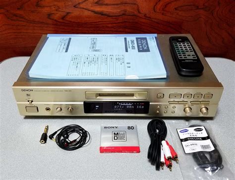 MD レコーダー DENON DMD-800 リモコン付き・録音良好・完動品 | MTR PRO SHOP