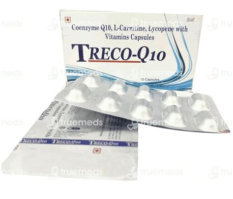 Treco Q10 Capsule 10 - Uses, Side Effects, Dosage, Price | Truemeds