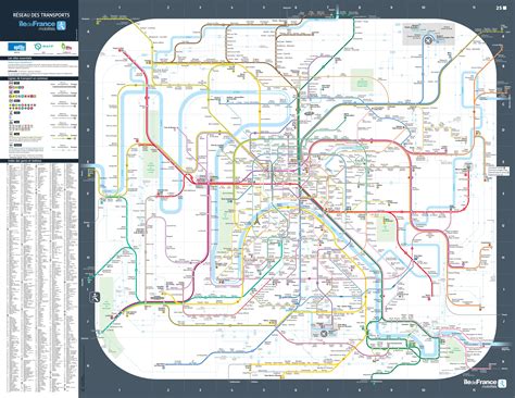 Paris RER Map | Paris Travel Guide