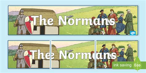 The Normans Display Banner (teacher made) - Twinkl