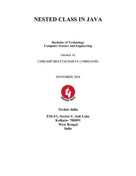 Image result for Static Nested Class Java