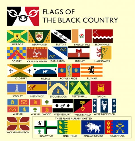 New Designs Of Black Country Flags Inspired By History - Pioneer Magazines