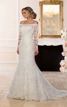 Lace Wedding Gowns by The Shoulder Lace Wedding Dress Stella York Wedding Lace Wedding Gowns