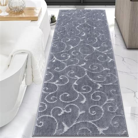 Amazon.com: DEXDE Bathroom Rugs Mat Runner 24 x 60 Inch, Bath Rugs ...