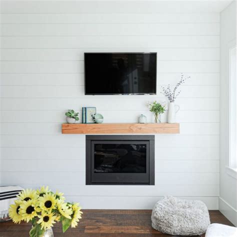 9 Shiplap TV Wall Ideas: Stylish Living Room & Fireplace Options