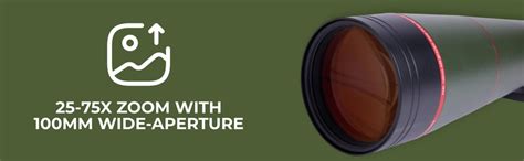 Buy Hiniso 100mm Spotting Scope with Tripod & Phone Adapter | 25-75x ...