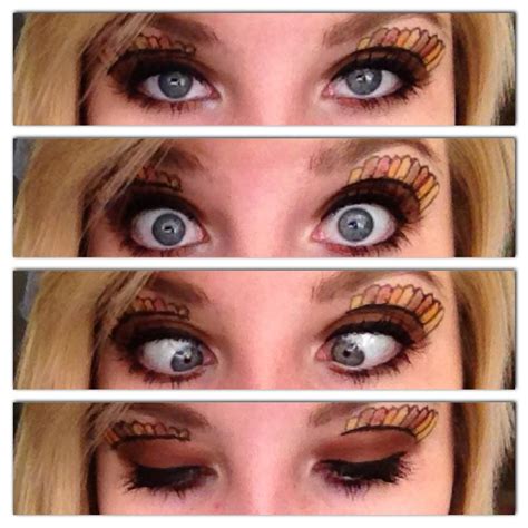 cute makeup looks for thanksgiving