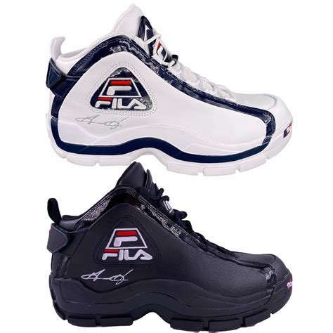 Fila Men's Grant Hill 2 25th Anniversary White Black Athletic ...