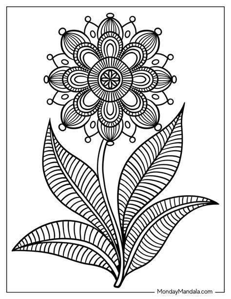 Lotus Flower Mandalas Coloring Pages [2025]