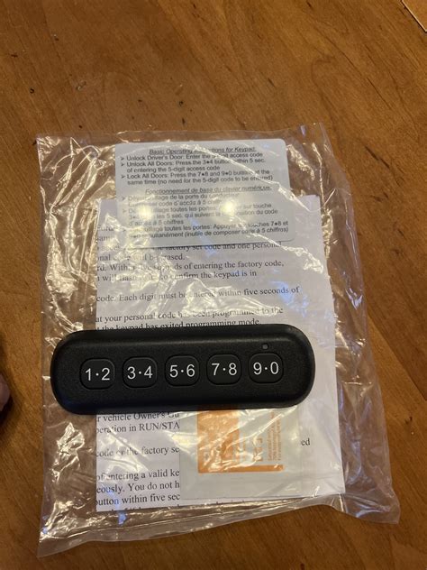 Image result for Ford Keyless Entry Keypad