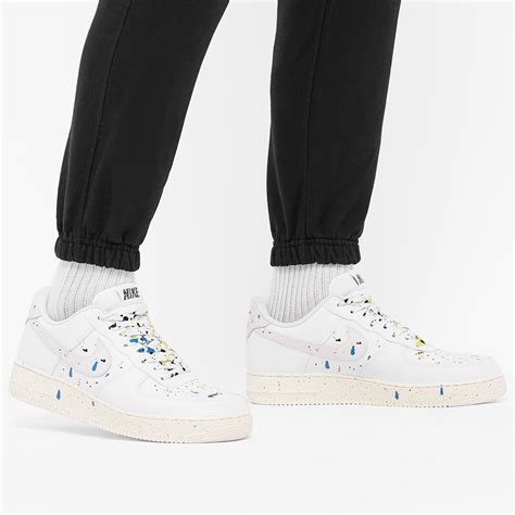 CZ0339-100 送料無料 NIKE Air Force 1 07 LV8 Paint Splatter White CZ0339-100 ...