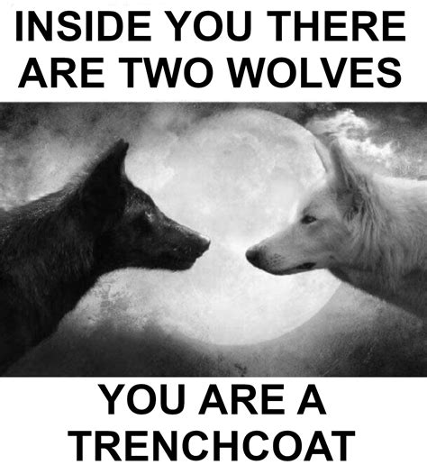 Inside you there are two wolves : r/DougDoug