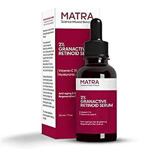 Matra 2% Granactive Retinoid Serum for Face for Acne, Fine Lines and ...