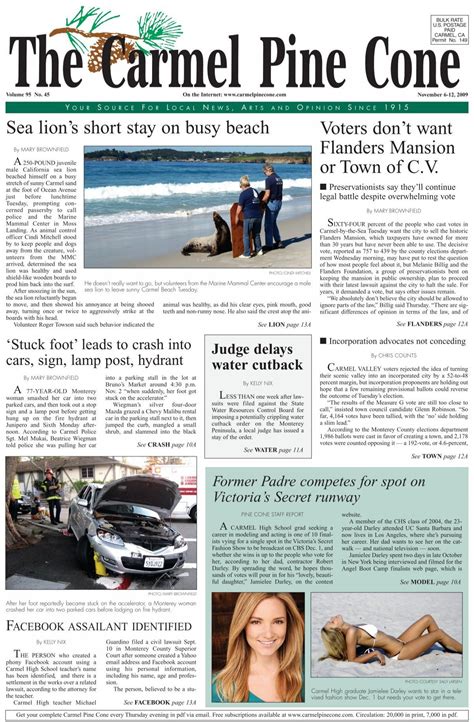 The Carmel Pine Cone