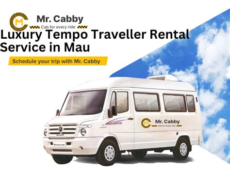 Luxury Tempo Traveller Rental Service in Mau | MrCabby